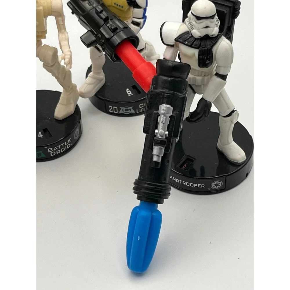 Star Wars Attacktix 2005 Hasbro Figure Lot Sandtrooper Clone Lieutenant Droids